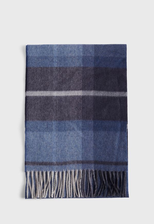 Paul Stuart Tonal Plaid Scarf, image 2