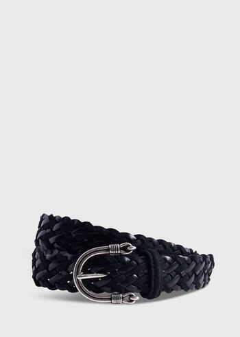 Paul Stuart 30MM Braided Leather Belt