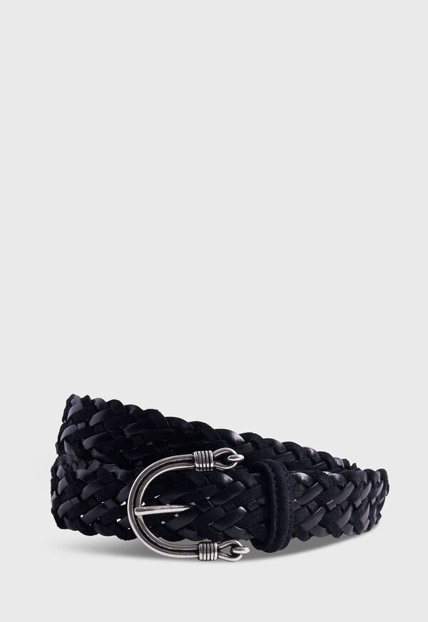 Paul Stuart 30MM Braided Leather Belt, image 1