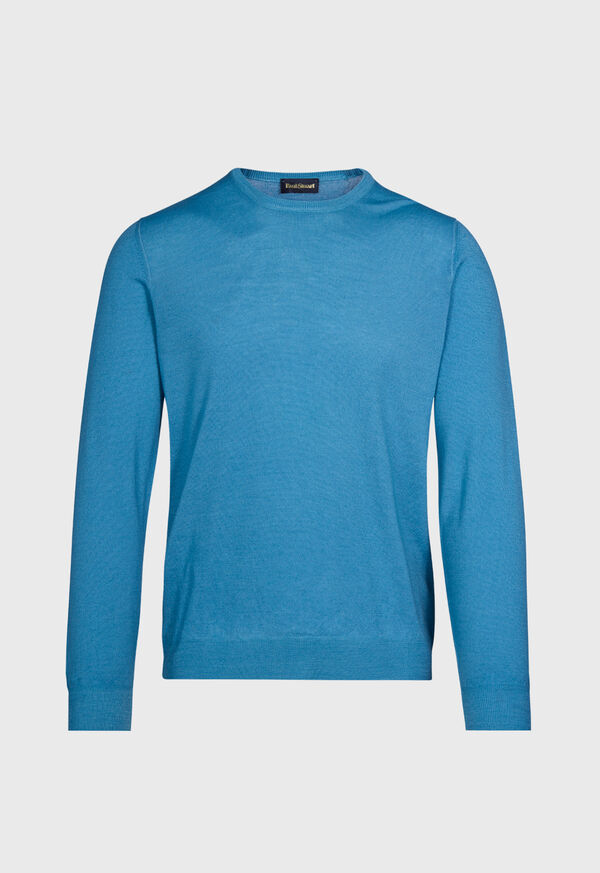 Paul Stuart Garment Dyed Wool Crewneck Sweater, image 1