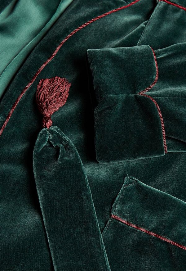 Velvet Smoking Jacket