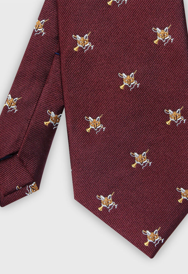 Paul Stuart Fox Motif Silk Tie, image 2