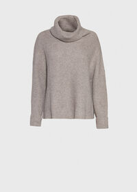 Paul Stuart Cashmere Cowl Neck Turtleneck, thumbnail 1