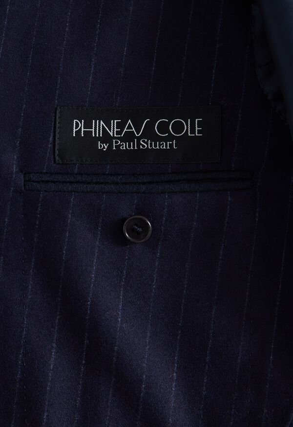 Paul Stuart Wool Stripe Two Button Suit, image 4