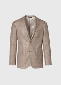 Paul Stuart Windowpane Wool Blend Summer Sport Jacket, thumbnail 1