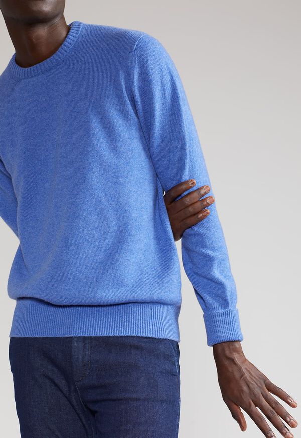 Paul Stuart Classic Cashmere Double Ply Crewneck Sweater, image 2