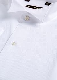 Paul Stuart Piqué Bib Front Cotton Formal Shirt, thumbnail 2