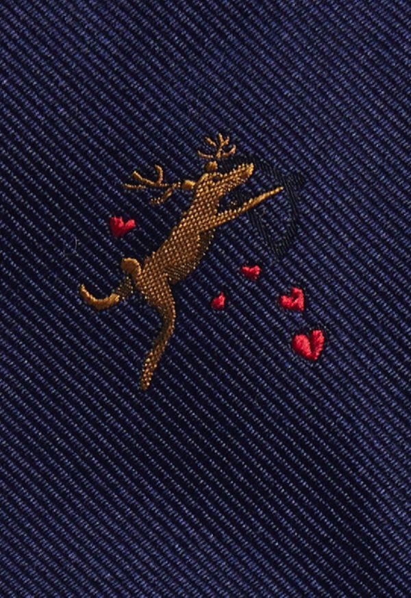 Paul Stuart Holiday Cupid Reindeer Tie, image 2