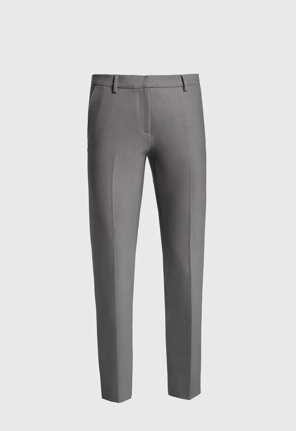 Paul Stuart Wool Blend Trouser with Metallic Detail, image 1