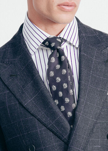 Paul Stuart Stripe Cotton Dress Shirt