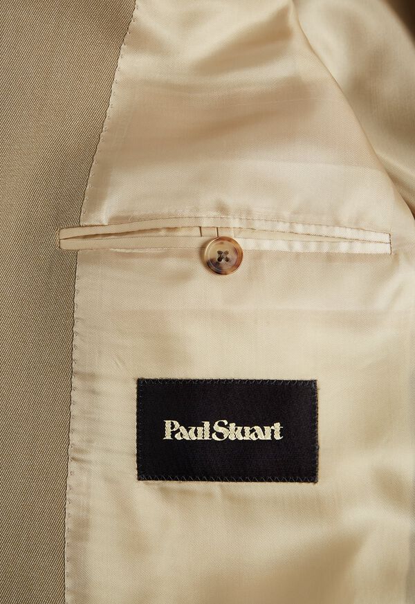 Paul Stuart Tan Twill Suit, image 4
