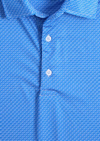 Paul Stuart Ultra Soft Deco Square Performance Polo, thumbnail 2