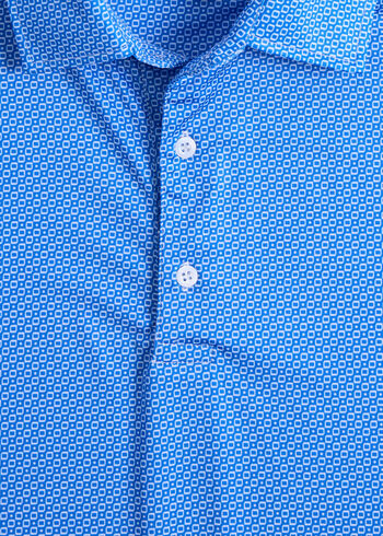 Paul Stuart Ultra Soft Deco Square Performance Polo