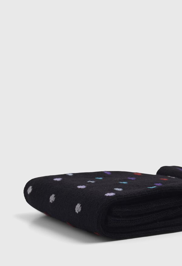 Paul Stuart Multi Color Dot Sock, image 2