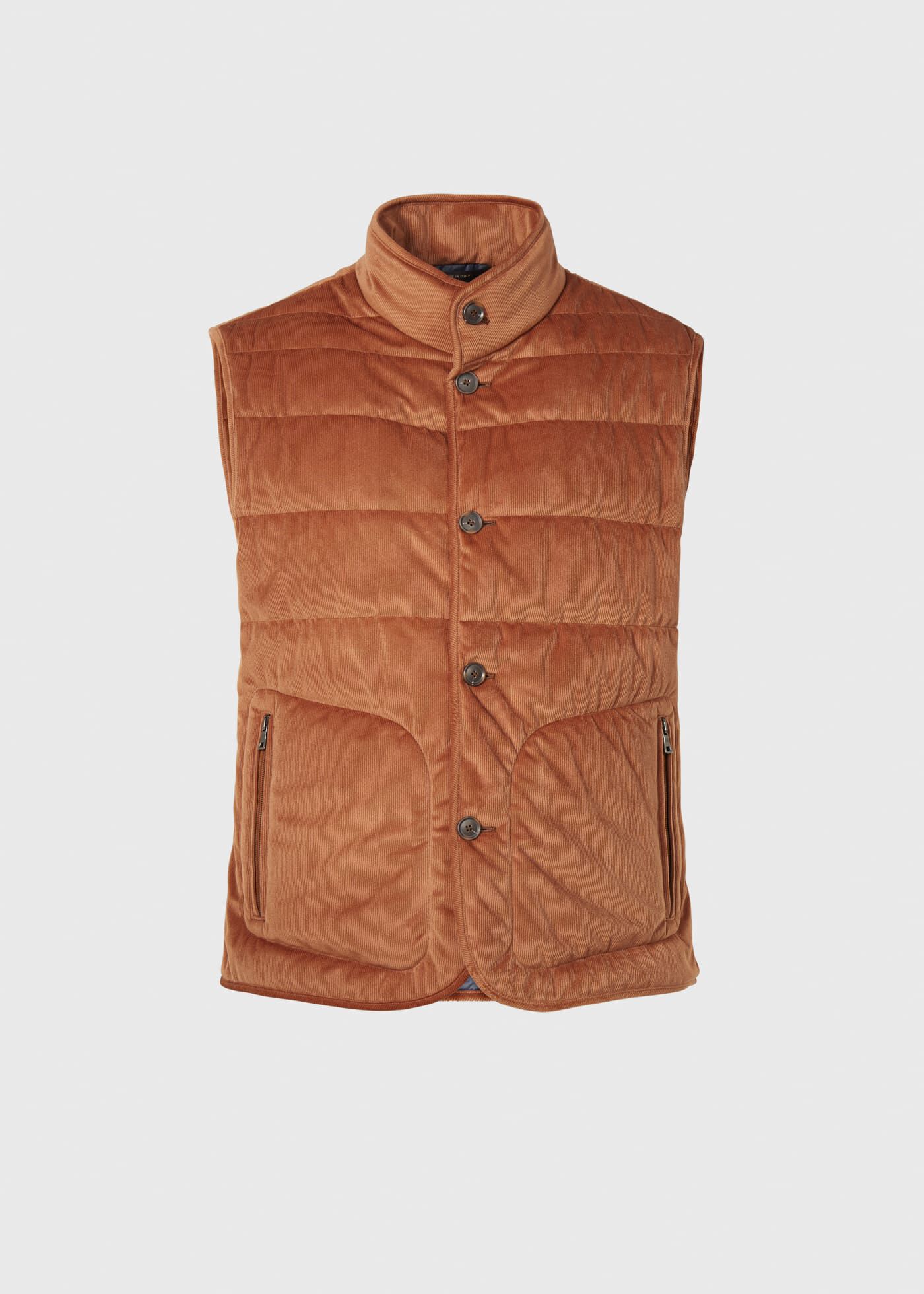 Mens corduroy vest shop