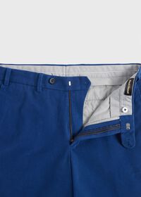 Paul Stuart Brushed Cotton Plain Front Newton Pant, thumbnail 2