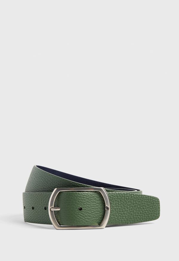 Paul Stuart Reversible Nubuck and Leather Belt, image 1