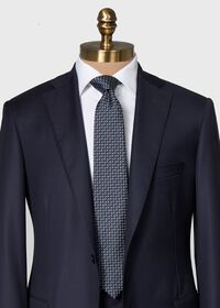 Paul Stuart Woven Mini Paisley Tie, thumbnail 2