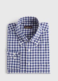 Paul Stuart Gingham Flannel Sport Shirt, thumbnail 1