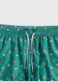 Paul Stuart Nautical Flag Swim Trunk, thumbnail 2