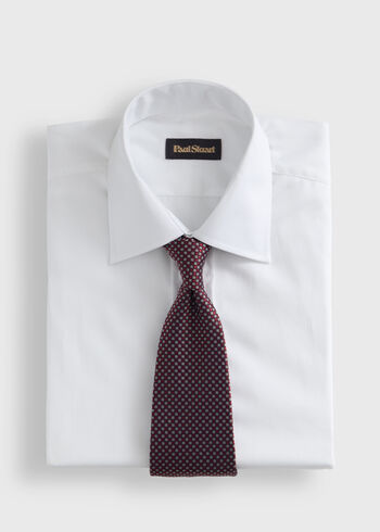 Paul Stuart Woven Silk Micro Jacquard Tie
