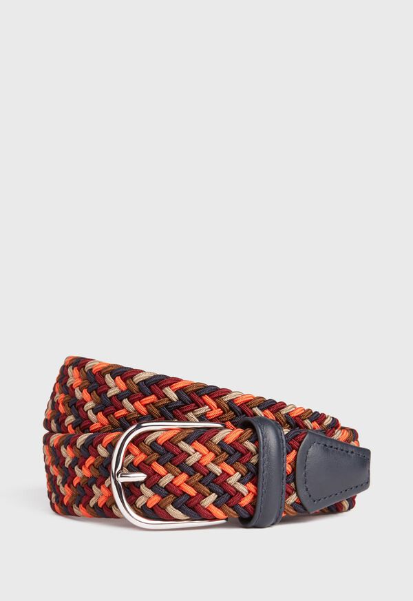 Paul Stuart Multi Color Stretch Belt