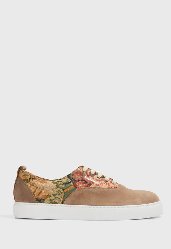 Paul Stuart Skate Suede and Textile Sneaker, image 1