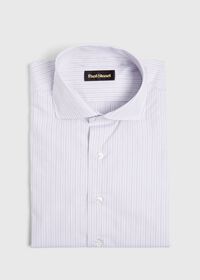 Paul Stuart Multi Stripe Dobby Sport Shirt, thumbnail 1