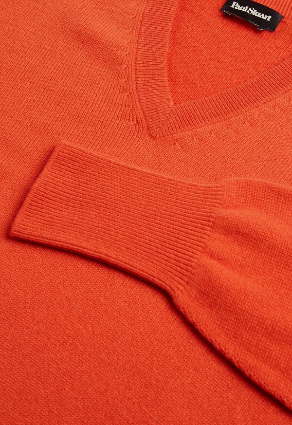 Paul Stuart Classic Cashmere V-Neck Sweater, image 81