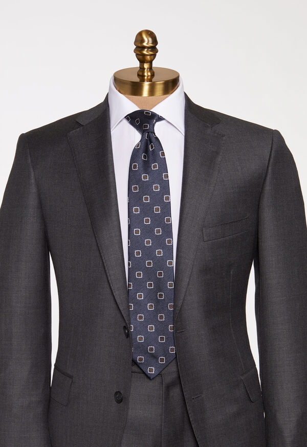 Paul Stuart Large Medallion Silk Tie, image 2