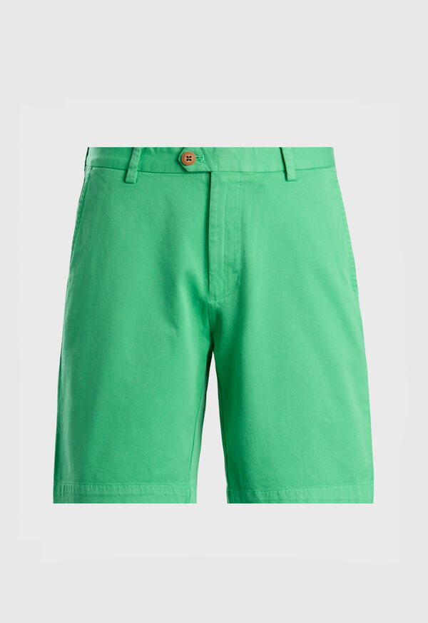 Paul Stuart Cotton Twill Logo Short, image 1