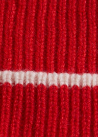 Paul Stuart Cashmere Ribbed Beanie, thumbnail 2