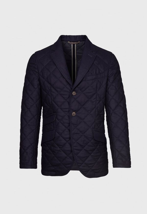 Paul Stuart Quilted Flannel Jacket, image 1