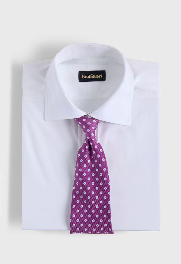 Paul Stuart Printed Silk Circle Tie, image 3