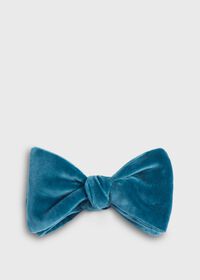 Paul Stuart Blunt Edge Velvet Bow Tie, thumbnail 1