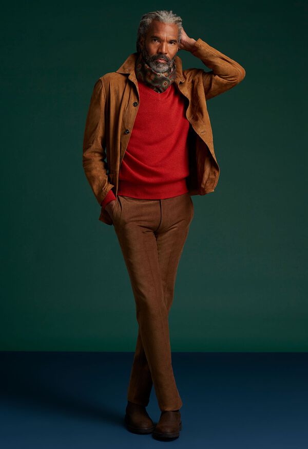 Paul Stuart Cotton Horizontal Cord James Trouser, image 4