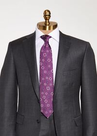 Paul Stuart Purple Square Tie, thumbnail 2