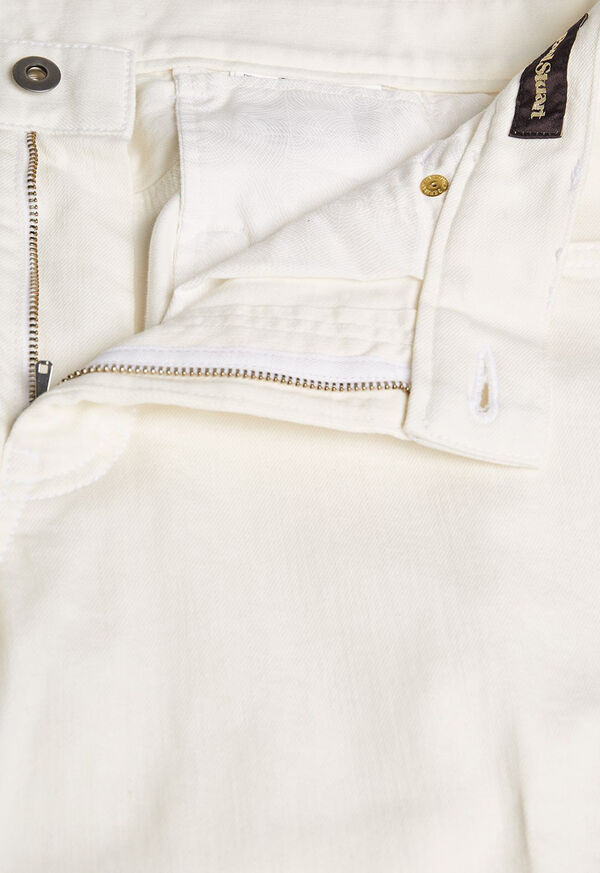 Paul Stuart 5-Pocket White Jean Pant, image 2