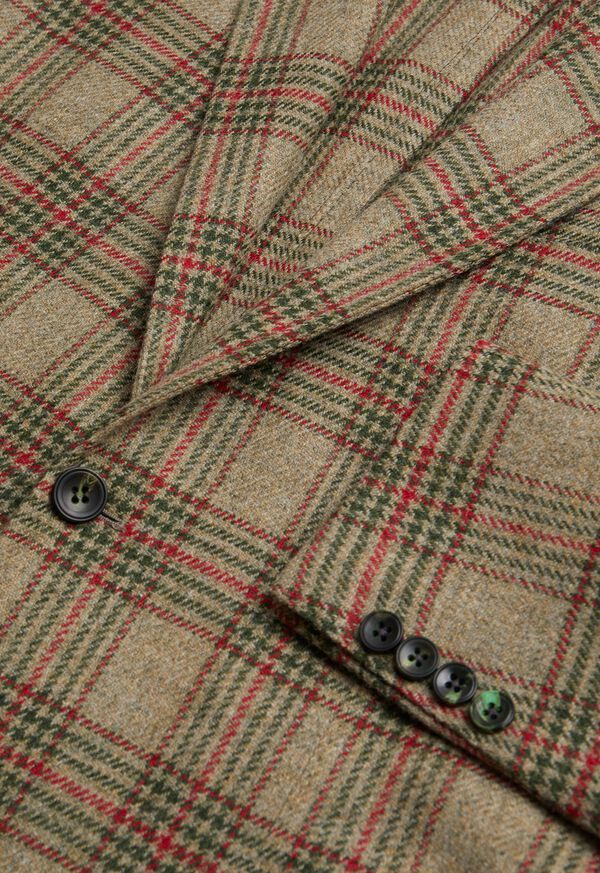 Paul Stuart Plaid Wool Soft Constructed Jacket, image 4