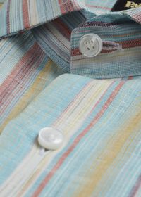 Paul Stuart Vertical Stripe Sport Shirt, thumbnail 2