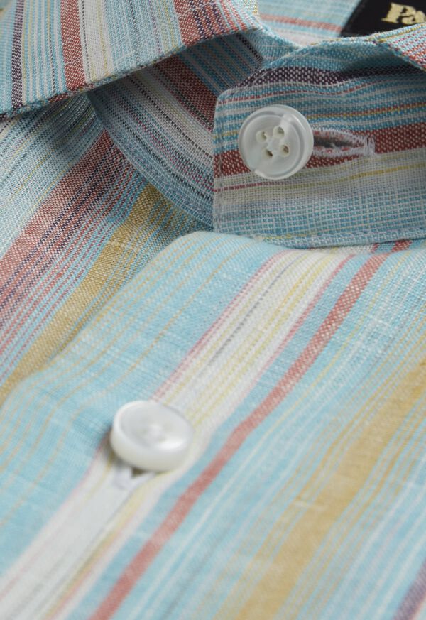 Paul Stuart Vertical Stripe Sport Shirt, image 2