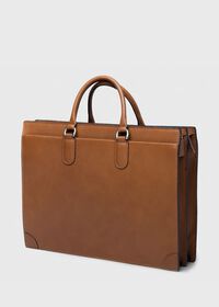 Paul Stuart Zipped Top Handle Briefcase, thumbnail 1