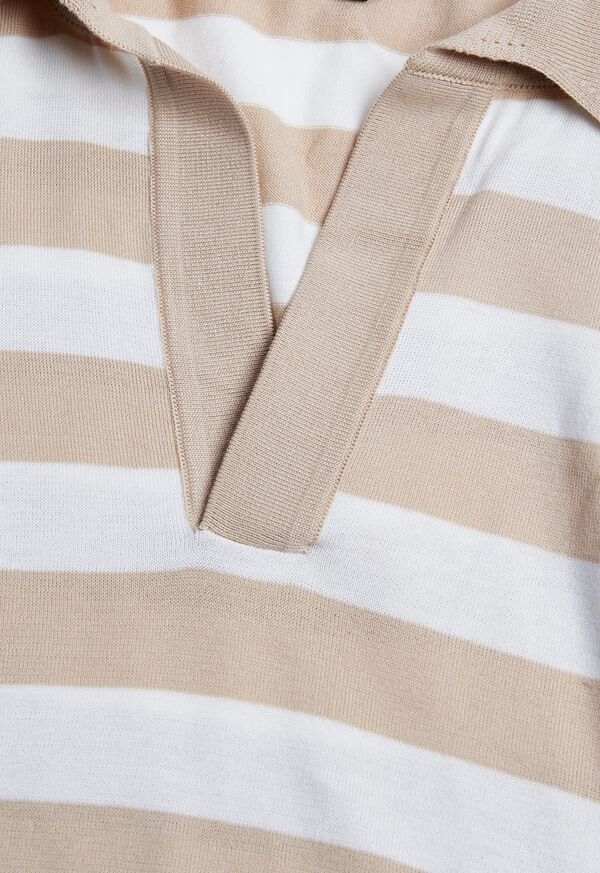 Paul Stuart Two Tone Stripe Polo, image 2