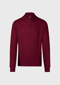 Paul Stuart Merino Wool Quarter Zip Pullover, thumbnail 1