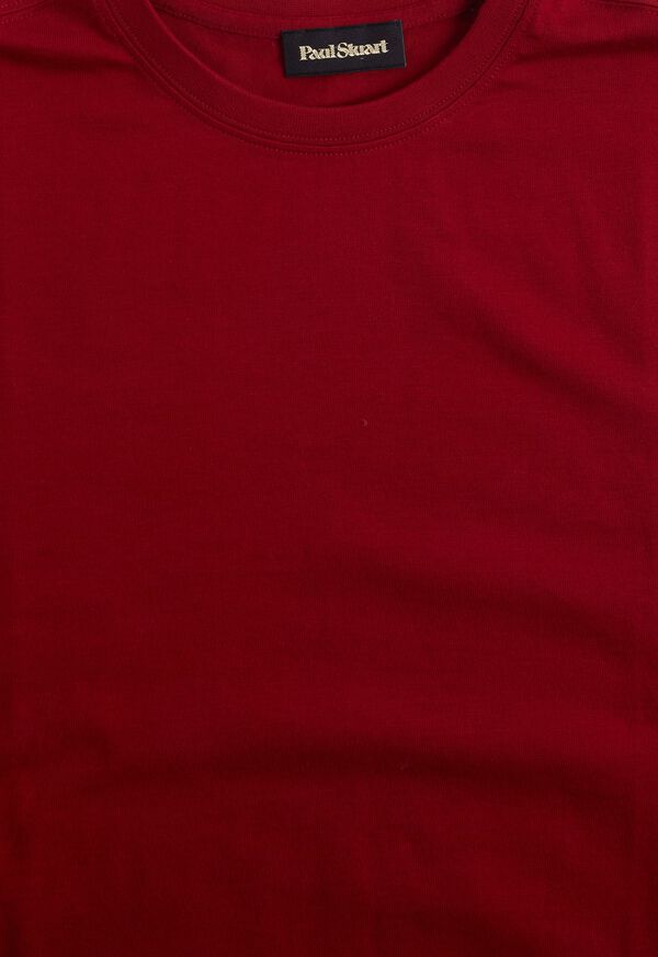 Paul Stuart Pima Cotton Short Sleeve Crewneck T-Shirt, image 2