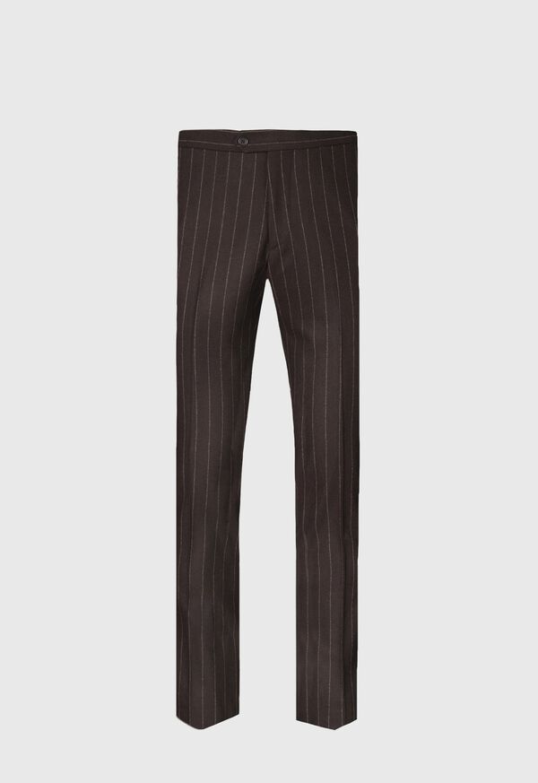 Paul Stuart Chalk Stripe Flannel Suit, image 6