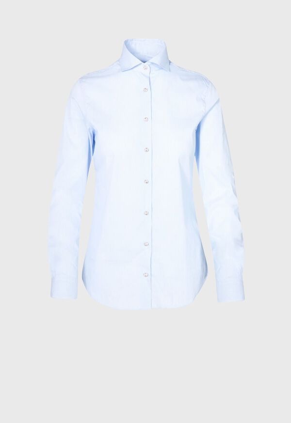 Paul Stuart Button Front Blouse with Novelty Buttons, image 1
