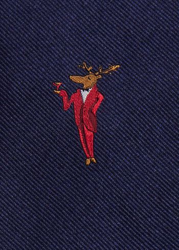 Paul Stuart Holiday Dasher Reindeer Tie