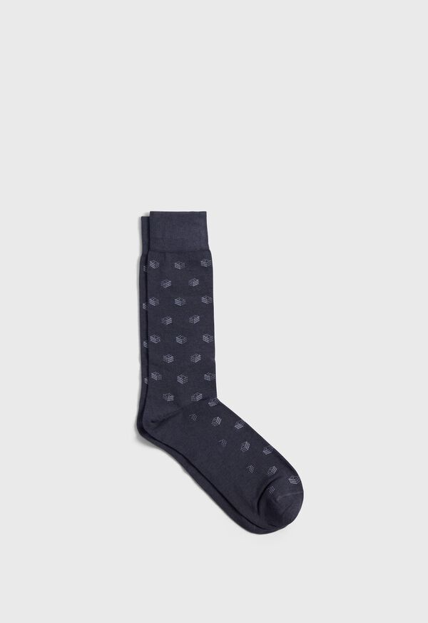 Paul Stuart Deco Motif Sock, image 1