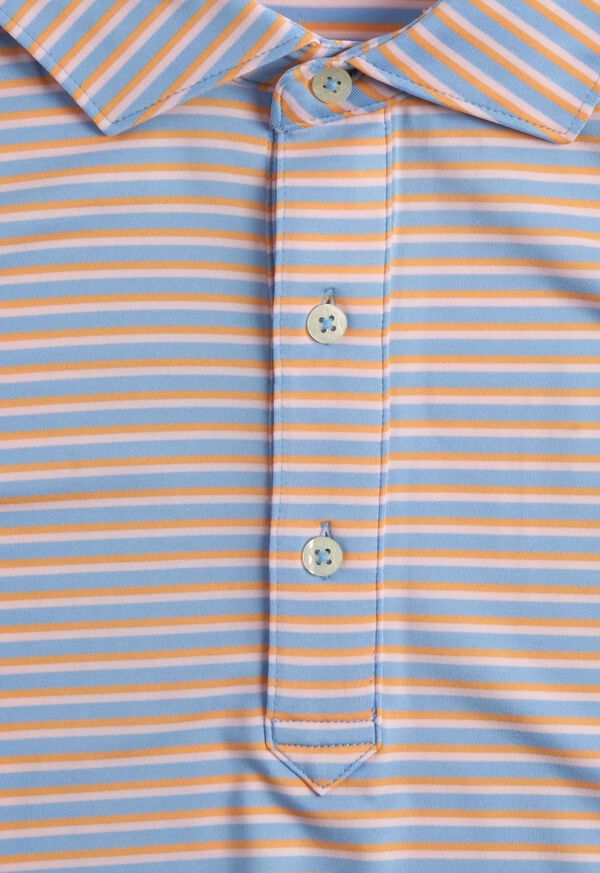 Paul Stuart Three Color Stripe Performance Polo, image 2